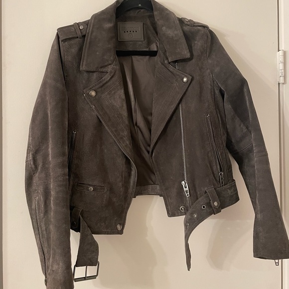 Blanknyc Suede Moto Jacket - Picture 1 of 5
